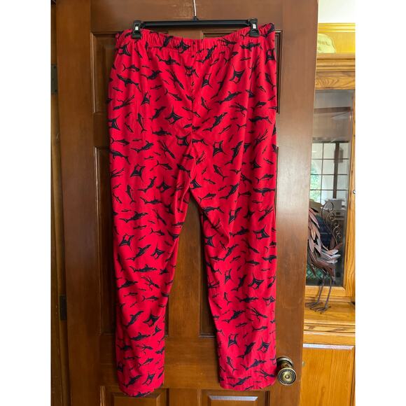Nautica shark print men’s sleepwear/lounge pants size XL - Picture 3 of 5